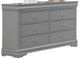 Furniture of America® Louis Philippe Gray Dresser-0