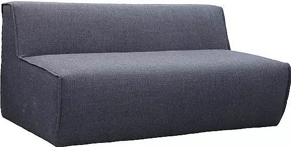 Edgewood Furniture Jax Grey Armless Sofa-0
