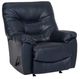 Franklin™ Trilogy Federica Navy Leather Manual Rocker Recliner-0