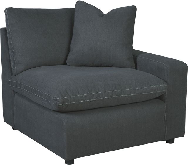 Signature Design by Ashley® Savesto 3-Piece Charcoal Sectional-4