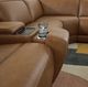 Signature Design by Ashley® Magic Man 6-Piece Caramel Power Reclining Sectional with Console-3