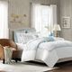 Olliix by Harbor House White King Maya Bay Duvet Cover Mini Set-1