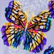 Classy Living Vivid Spectrum Butterfly Wall Art-0