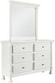 Signature Design by Ashley® Kaslyn 3-Piece White Full Panel Bed Set-2