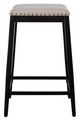 Liberty Furniture Vintage Series Black Backless Upholstered Counter Chair - Set of 2-2