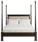 Century® Barrington Antique Black King Poster Bed-1