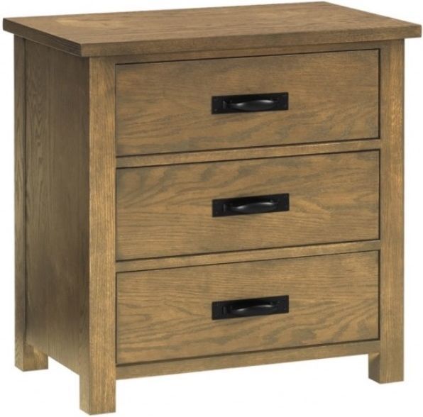 Winners Only® Cumberland Medium Brown Nightstand-0