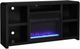 aspenhome® Taylor Black 66" Fireplace Console-0
