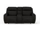 Obsidian Leather Power Loveseat-3