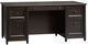 Sauder® Edge Water® Estate Black® Executive Desk-0