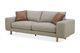 Kate Preston Home Modern Wood Trim Sofa-0