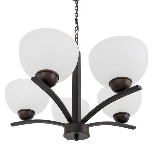 YHD Alta Peak Coffee 5-Light Chandelier-3