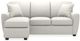 La-Z-Boy® Piper Oyster Queen Sleeper Sofa with Chaise-1