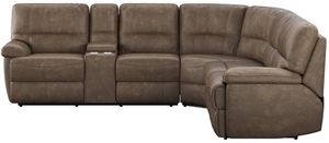 Aurora 3-Piece Brown Full Sleeper and Power Sectional Aurora 3-Piece Brown Full Sleeper and Power Sectional