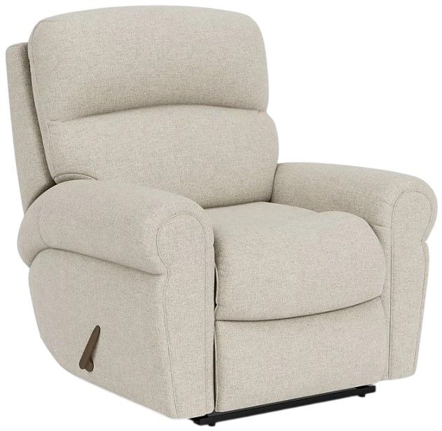 Flexsteel® Langston White Vanilla Recliner-0
