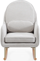 Delta Children Ella Limestone Rocker with LiveSmart Evolve Fabric-1