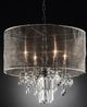 Furniture of America® Gina Chrome Ceiling Lamp-1