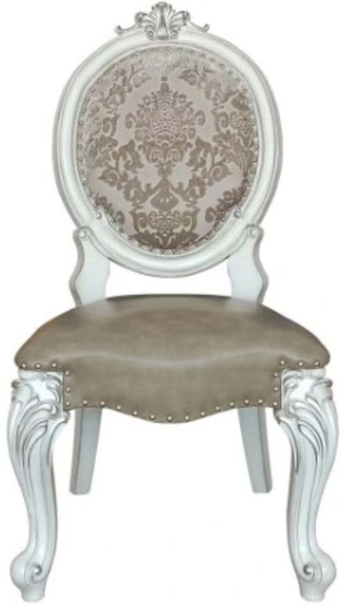 ACME Furniture Versailles Bone White Dining Side Chair-3
