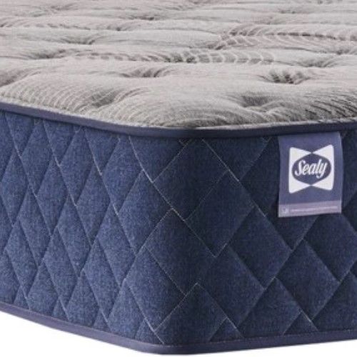 Sealy® Midnight Bliss 14.5" Wrapped Coil Soft Tight Top Queen Mattress-2