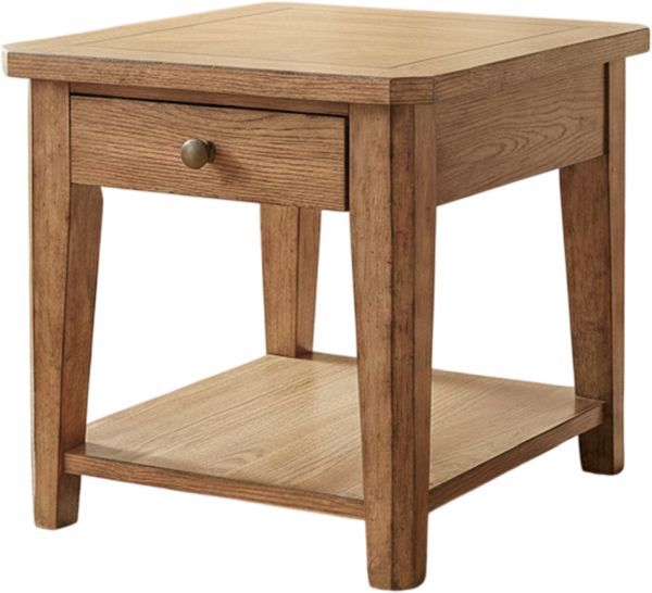 Liberty Furniture Carolina Park 3-Piece Amber Brown Occasional Table Set-1