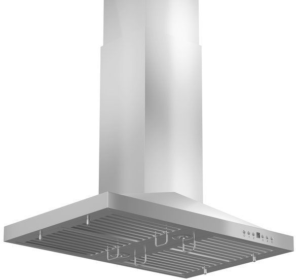 ZLINE 30" Stainless Steel Island Range Hood-1