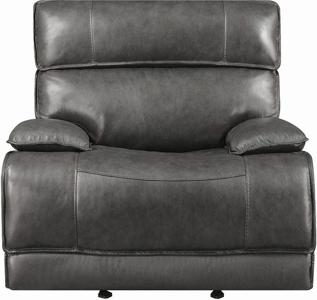 Coaster® Stanford Charcoal Power Glider Recliner-0