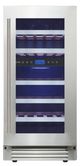 Aviva 15'' Stainless Steel Undercounter Wine Cooler-0