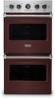 Viking® 5 Series 27" Kalamata Red Professional Built In Double Electric Premiere Wall Oven-0