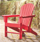 Signature Design by Ashley® Sundown Treasure Red Adirondack Chair-2