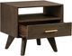 TOV Furniture Loft Brown Wooden Nightstand-1