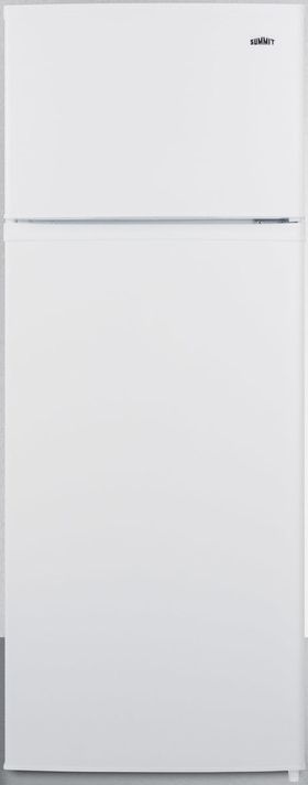 Summit® 7.1 Cu. Ft. White Top Freezer Refrigerator-0