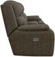La-Z-Boy® Dorian Cocoa Power Reclining Loveseat with Console, Headrest, and Lumbar-2