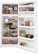 GE® 28" 17.5 Cu. Ft. White Top Freezer Refrigerator-2