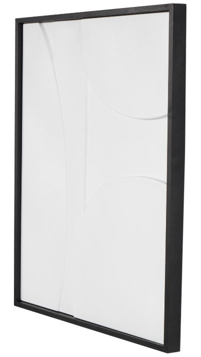 Deco Marche White Geometric Wall Decor-1