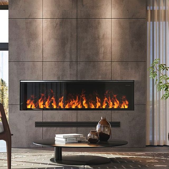 Dimplex® Optimyst® Black 66" Linear Vapor Fireplace-4