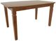 Mavin Customizable Boat Extendable Dining Table with 18" Leaf-0