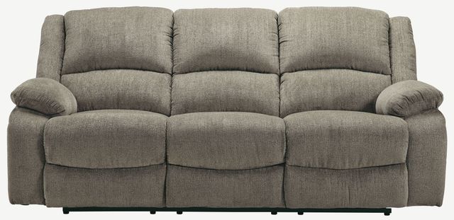 Signature Design by Ashley® Draycoll Pewter Power Reclining Sofa-1