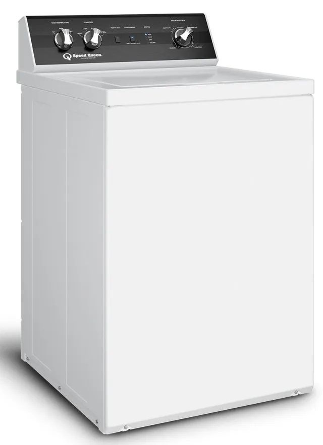 Speed Queen® White Laundry Pair-1
