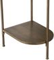 A & B Home Bronze Oval Console Table-3