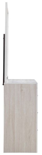 Coaster® Brantford Coastal White 6-Drawer Dresser and Mirror-2