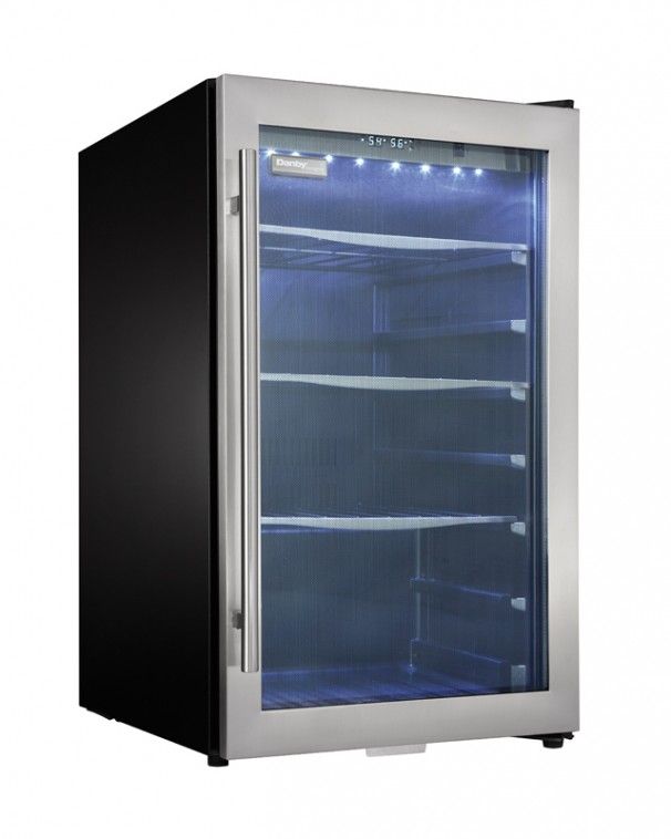 Danby® Designer® 4.3 Cu. Ft. Stainless Steel Beverage Center-2