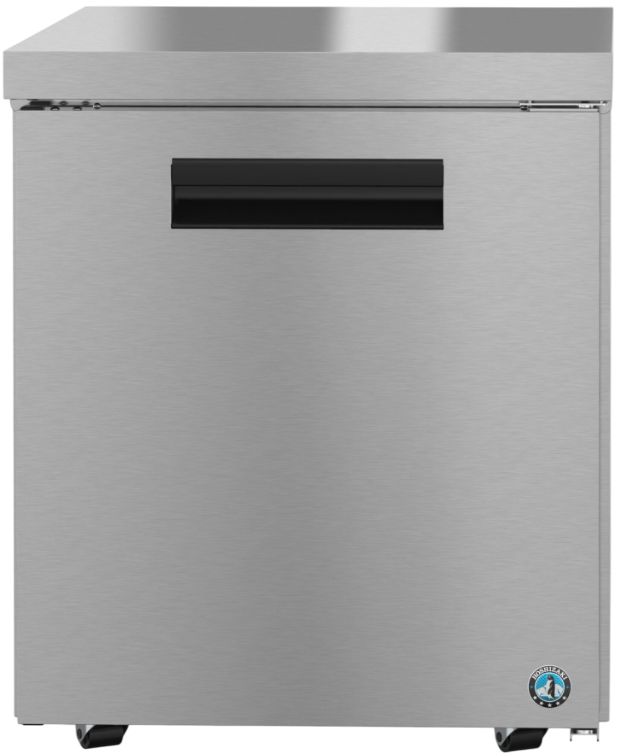 Hoshizaki Steelheart® 27" 6.21 Cu. Ft. Stainless Steel Low Profile Undercounter Refrigerator-0