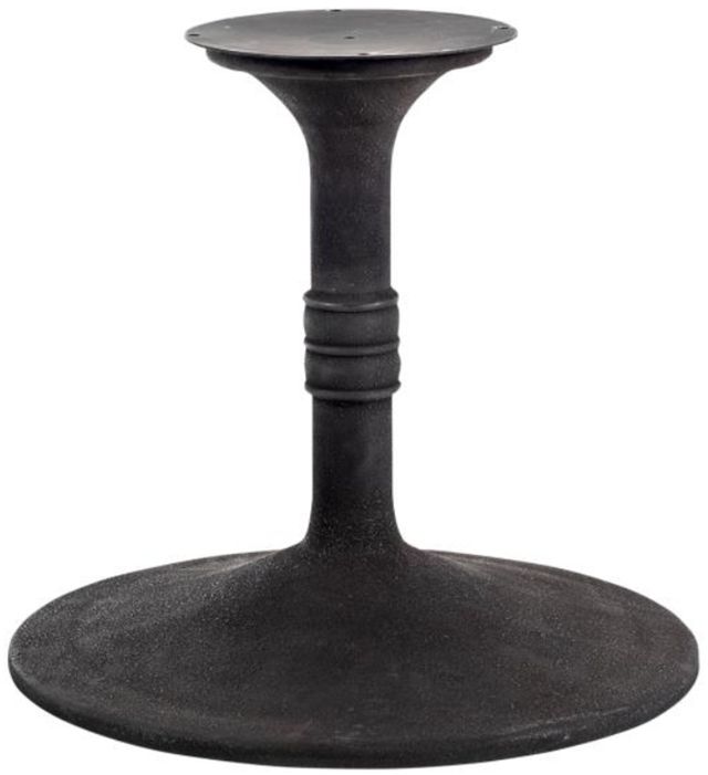 Nest Home Collections Sadie Antique Natural 48" Dining Table with Iron Base-3