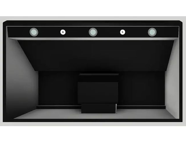 Vent-A-Hood® 42" Black Wall Hood-2