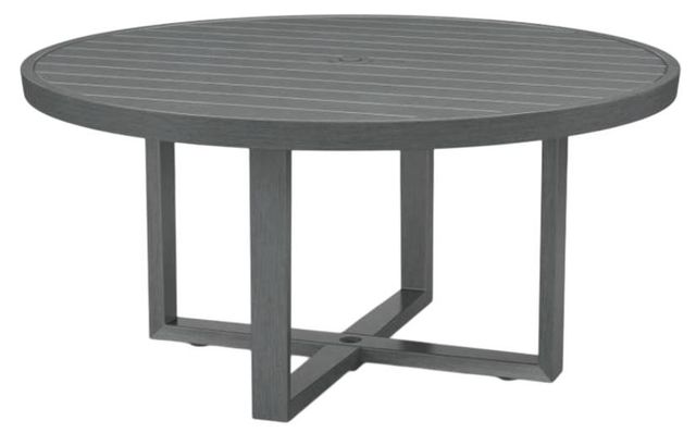 Sunset West Redondo Slate Metal Outdoor Dining Table-0