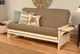 Kodiak Furniture Phoenix Linen Stone/Antique White Full Futon with Mattress-4