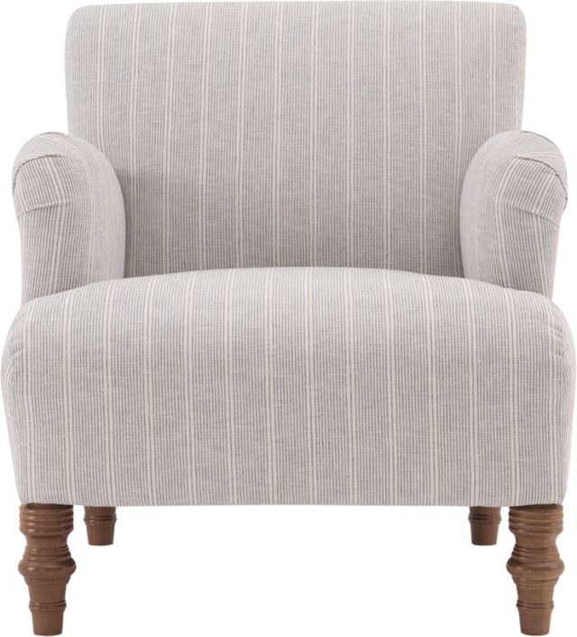 Best® Home Furnishings Customizable Erin & Ben Co. Emerson Fabric Stationary Chair with Dark Walnut Legs-2