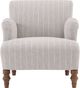 Best® Home Furnishings Customizable Erin & Ben Co. Emerson Fabric Stationary Chair with Dark Walnut Legs-2