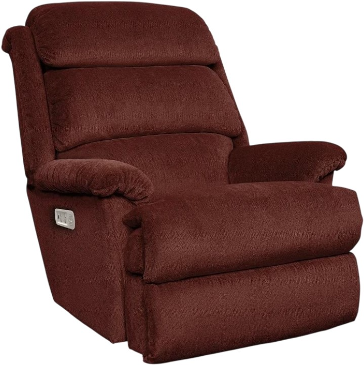 La-Z-Boy® Astor Redwood Power Rocking Recliner with Headrest and