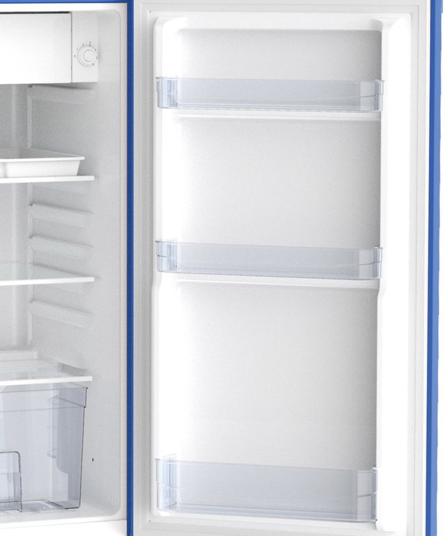 Avanti® Retro Series 18" 3.1 Cu. Ft. Robin's Egg Blue Compact Refrigerator-4